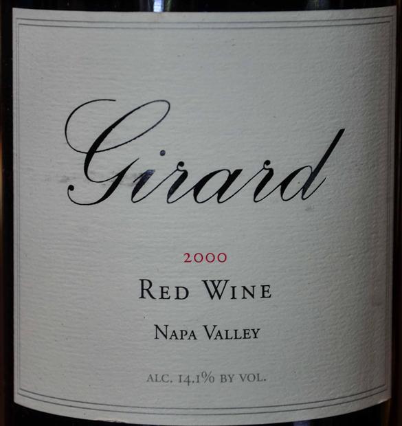 吉哈德干红Girard Winery Red