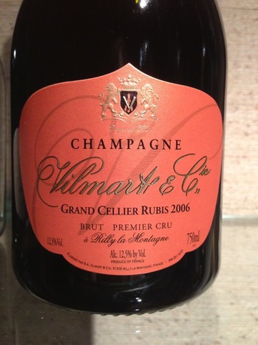 威尔马特塞利耶露比桃红香槟Vilmart Grand Cellier Rubis Brut Rose