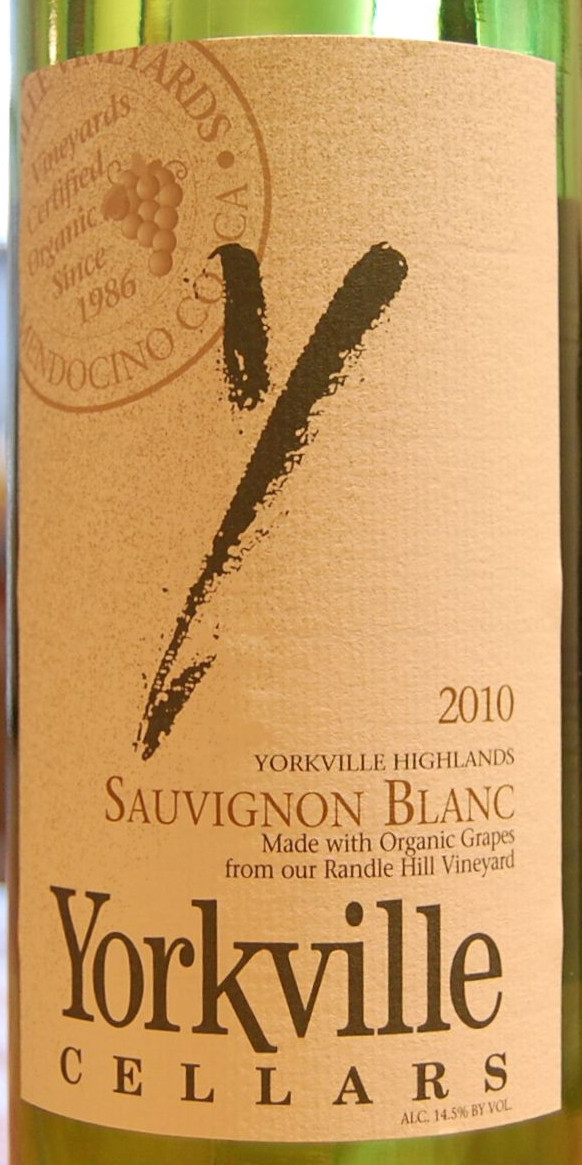 约克维尔长相思干白Yorkville Cellars Sauvignon Blanc