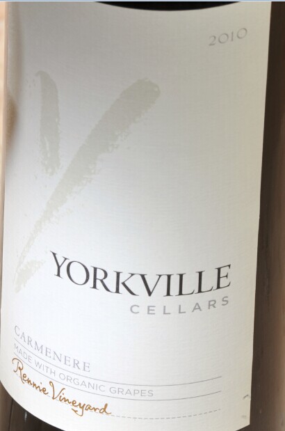 约克维尔佳美娜干红Yorkville Cellars Carmenere