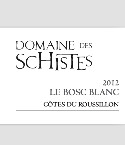 希思特斯波斯克干白Domaine des Schistes Le Bosc Blanc