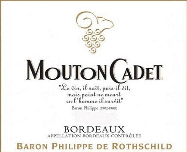 罗斯柴尔德男爵木桐嘉棣干白Baron Philippe de Rothschild Mouton Cadet Blanc