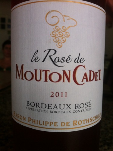 罗斯柴尔德男爵木桐嘉棣桃红Baron Philippe de Rothschild Le Rose de Mouton Cadet