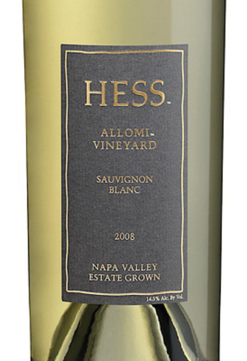 赫斯阿罗密园长相思干白Hess Allomi Vineyard Sauvignon Blanc