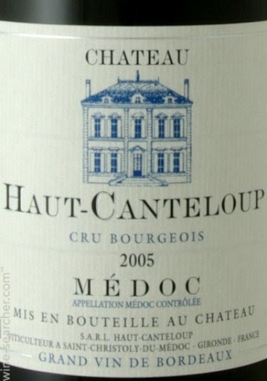 上肯特鲁布莱耶第一丘干红Chateau Haut-Canteloup