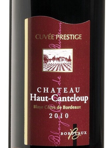 上肯特鲁顶级干红Chateau Haut-Canteloup Cuvee Prestige