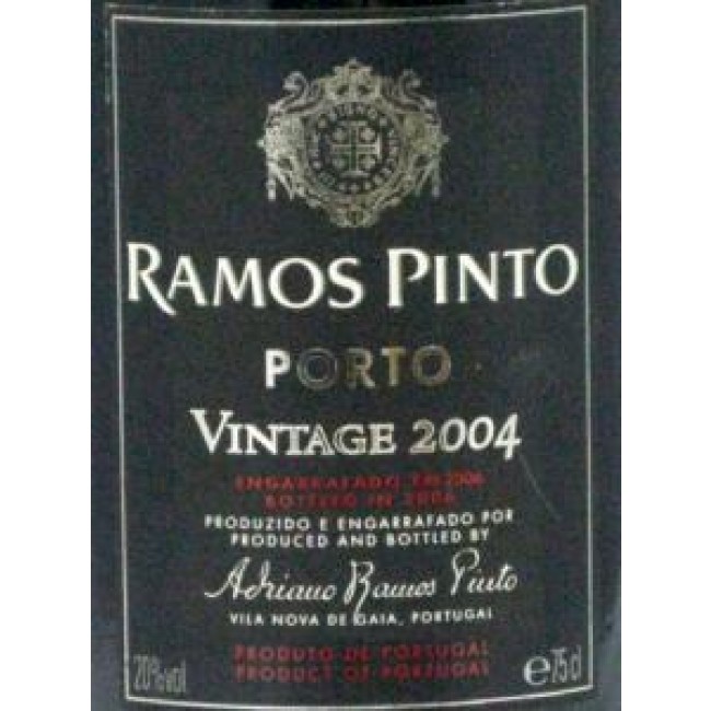 威比特年份波特酒Ramos Pinto Vintage Port