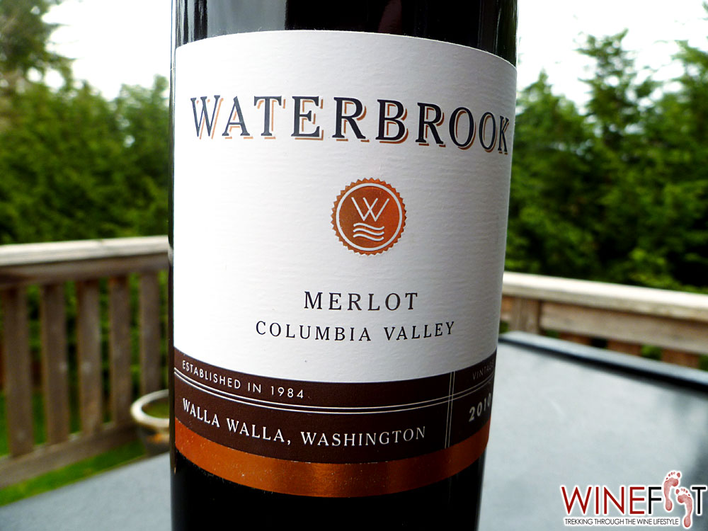 水博客梅洛干红Waterbrook Merlot