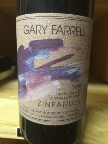 法雷尔里奇庄园仙粉黛干红Gary Farrell Ricci Vineyard Zinfandel