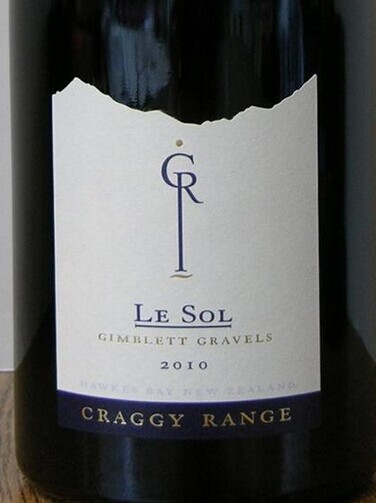 克拉吉乐索西拉干红Craggy Range Le Sol  Syrah