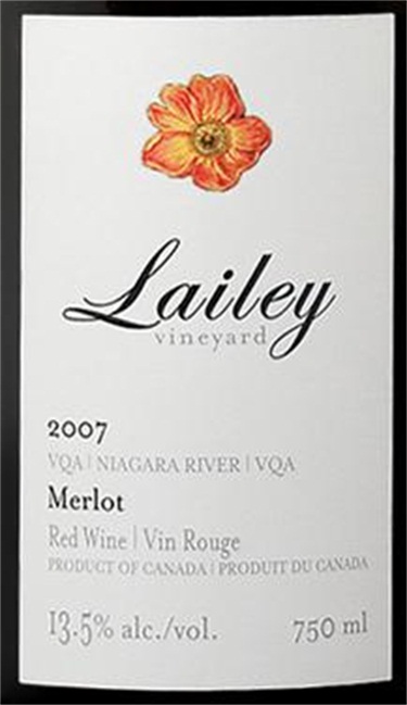 莱利梅洛干红Lailey Vineyard Merlot