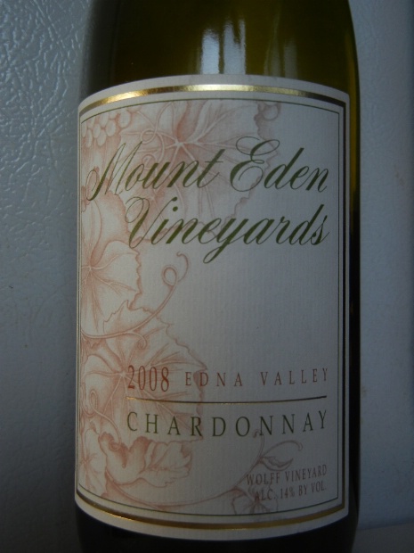 伊甸山霞多丽干白Mount Eden Vineyards Chardonnay