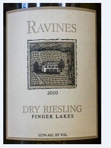 拉维内斯雷司令干白Ravines Riesling Finger Lakes Dry