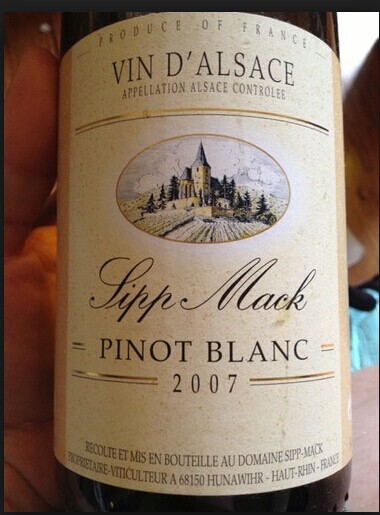 西普麦克白皮诺白Domaine Sipp Mack Pinot Blanc