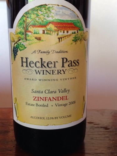 赫克帕斯仙粉黛干红Hecker Pass Zinfandel