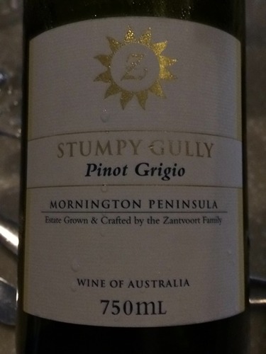 斯当皮灰皮诺干白Stumpy Gully Wines Pinot Grigio