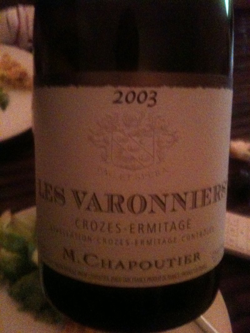 莎普蒂尔瓦隆尼尔干红M. Chapoutier Les Varonniers