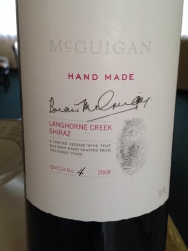 麦格根手工西拉干红McGuigan Handmade Shiraz