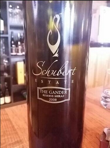 许伯特雄鹅珍藏西拉干红Schubert Estate The Gander Reserve Shiraz