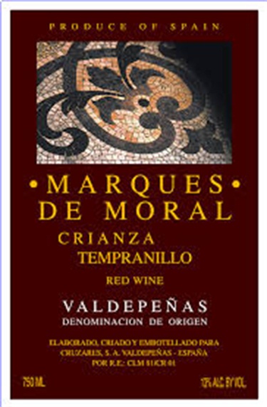 索莱斯道德商标陈酿干红Felix Solis Marques de Moral Crianza