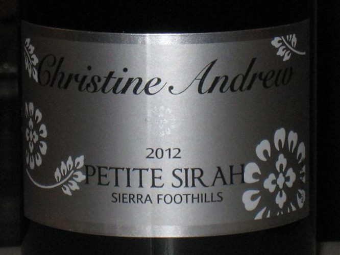 铁石克里斯汀安德鲁小西拉干红Ironstone Vineyards Christine Andrew Petite Sirah