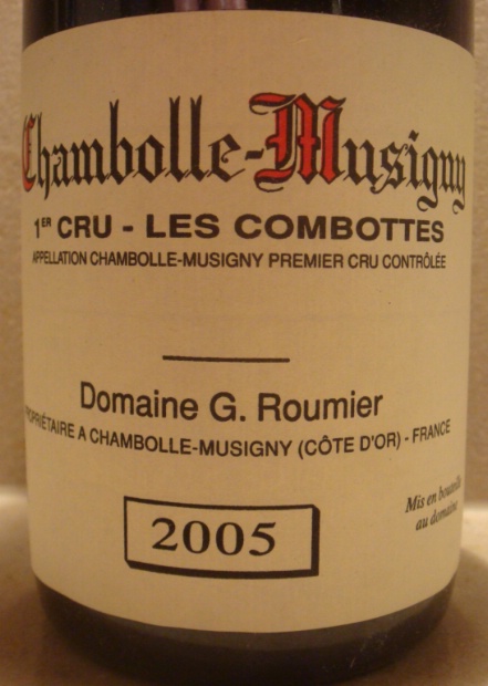 卢米科姆波特园干红Domaine G. Roumier Les Combottes