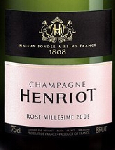 汉诺桃红年份香槟Champagne Henriot Rose Millesime