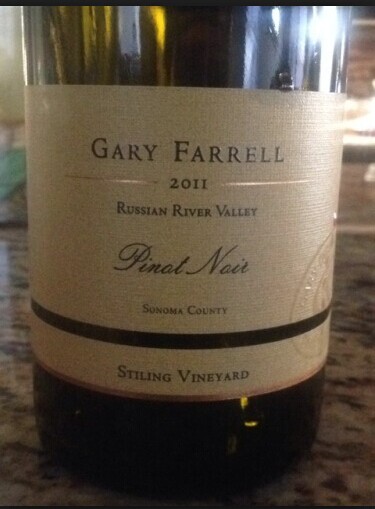 法雷尔消能庄园黑皮诺干红Gary Farrell Stiling Vineyard Pinot Noir