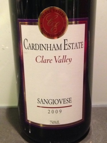 凯蒂桑娇维塞干红Cardinham Estate Sangiovese