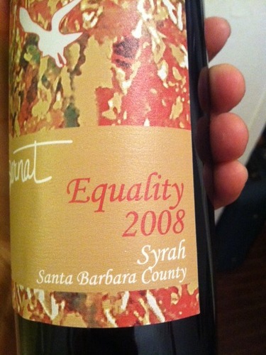 伯纳特平等西拉干红Bernat Winery Equality Syrah