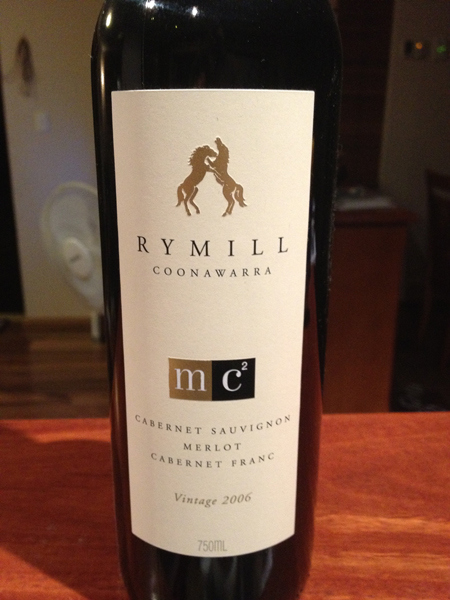 骏马MC赤霞珠梅洛品丽珠干红Rymill MC2 Cabernet Sauvignon - Merlot - Cabernet Franc