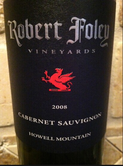 弗利豪厄尔山赤霞珠干红Robert Foley Vineyards Howell Mountain Cabernet Sauvignon