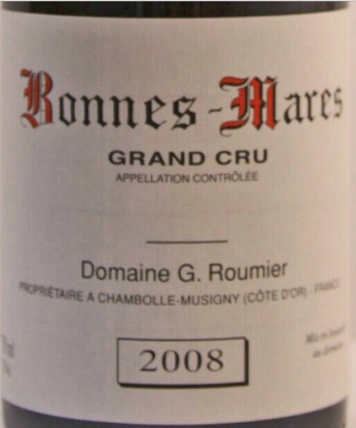 卢米邦马尔园干红Domaine G. Roumier Bonnes-Mares