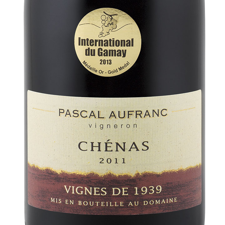 帕斯法兰谢纳1939干红Pascal Aufranc Chenas Vignes de 1939