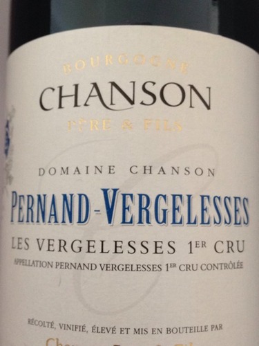 香颂佩尔南-韦热莱斯黑皮诺干红Chanson Pere & Fils Pernand Vergelesses Pinot Noir