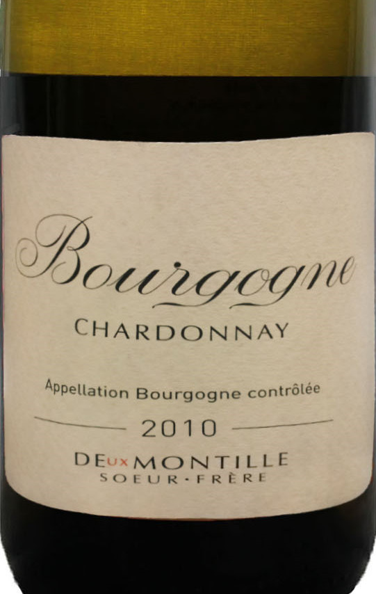 双德蒙蒂霞多丽干白Maison Deux Montille Soeur et Frere Bourgogne Chardonnay