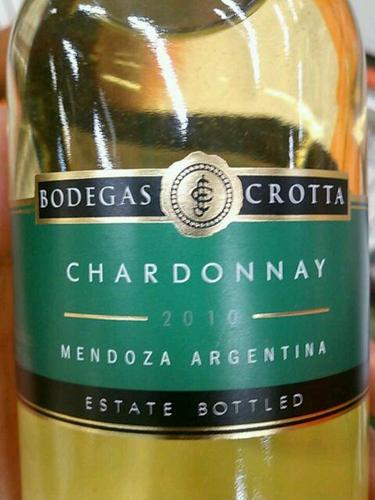 克罗塔霞多丽干白Bodegas Crotta Chardonnay