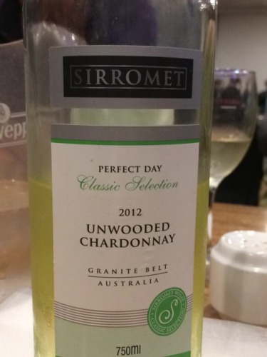 斯洛美经典之选霞多丽干白（未经橡木桶）Sirromet Wines Classic Selection Unwooded Chardonnay