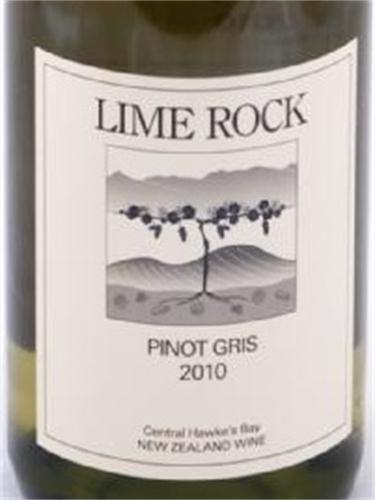 莱姆岩灰皮诺干白Lime Rock Pinot Gris