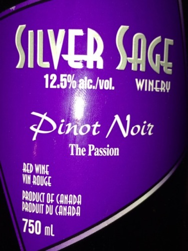 小麦花黑皮诺干红Silver Sage Winery Pinot Noir