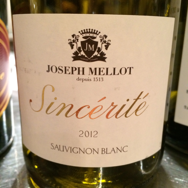 Joseph Mellot Sincerite Sauvignon Blanc