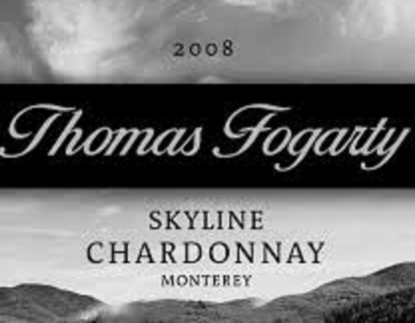 托马斯福格蒂天际线霞多丽干白Thomas Fogarty Skyline Chardonnay