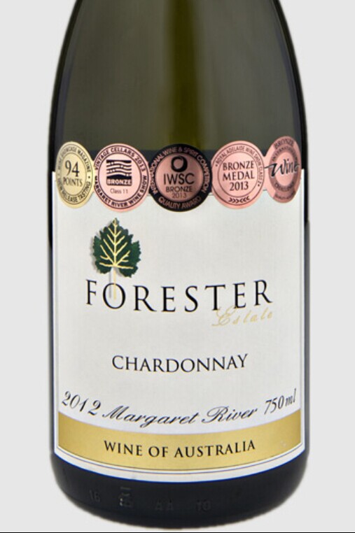 森木霞多丽干白Forester Estate Chardonnay