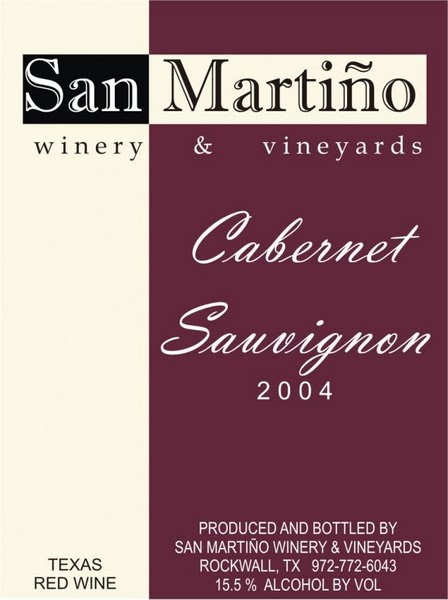 圣马丁诺特选赤霞珠干红San Martino Winery Special Barrel Selection Cabernet Sauvignon