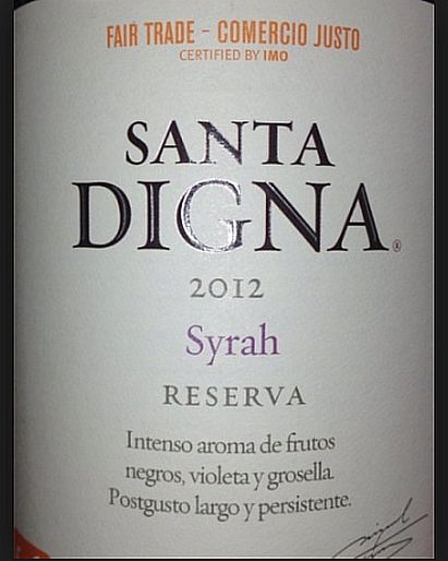 智利桃乐丝圣迪娜珍藏西拉干红Miguel Torres Santa Digna Syrah Reserva