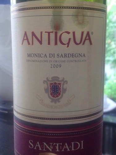 桑塔迪安提瓜岛莫尼卡桃红Cantina di Santadi Antigua Monica di Sardegna Rosso