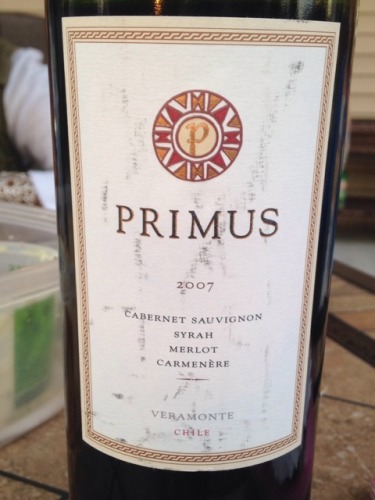 翠岭极品赤霞珠干红Veramonte Primus Cabernet Sauvignon