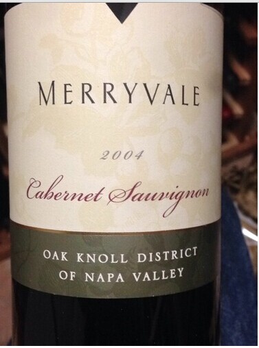 美莉奥克诺尔区赤霞珠干红Merryvale Oak Knoll District Cabernet Sauvignon