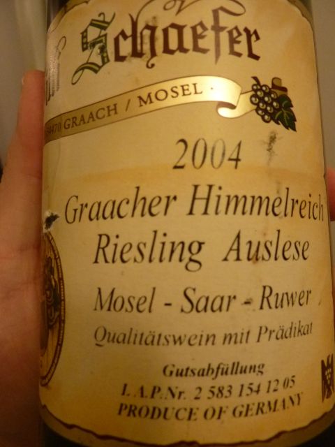 舍费尔格拉齐仙境园雷司令精选干白（官方批准号12）Weingut Willi Schaefer Graacher Himmelreich Riesling Auslese (AP 12)