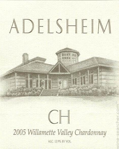 爱德森霞多丽干白（未经橡木桶）Adelsheim CH (Unoaked Chardonnay)